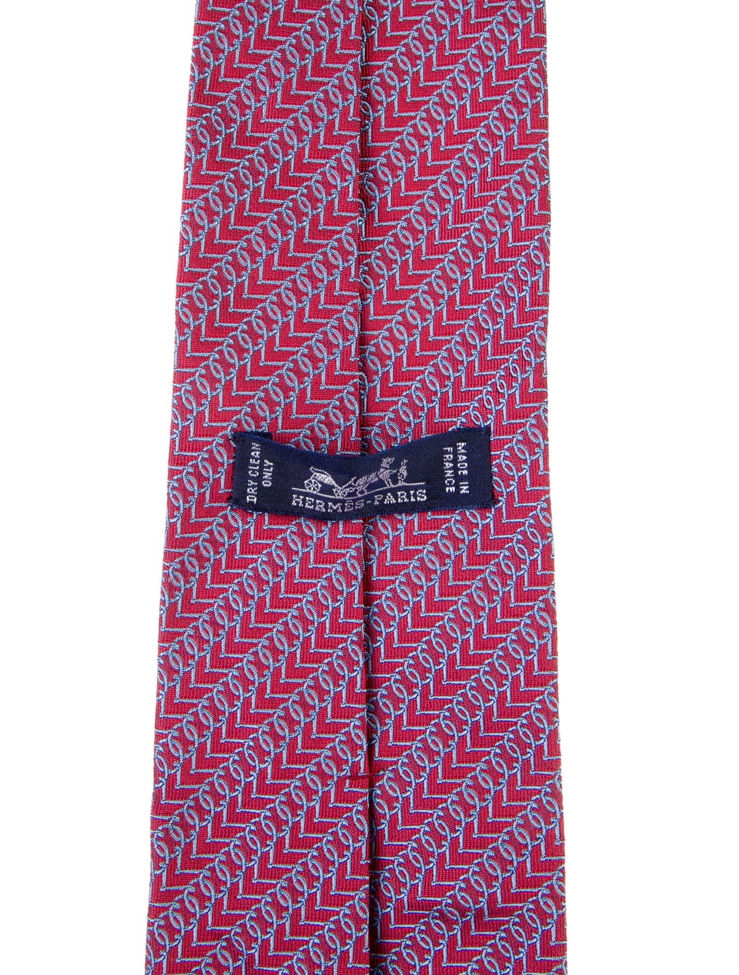 Hermès Silk Jacquard Tie